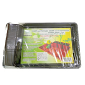 Набор для рассады "Сезон" 42х16х10см,полипропилен 105-070 Набор для рассады "Сезон" 42х16х10см,полипропилен 105-070