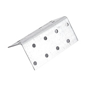  Уголок крепежный равносторонний 40х40х80х1,8-2,0мм цинк 