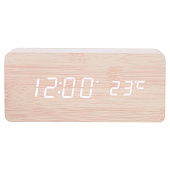 Часы электронные HOMESTAR HS-0123 с беспроводной зарядкой