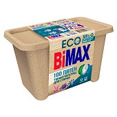  Капсулы для стирки Bimax 100 пятен 12шт карт уп 