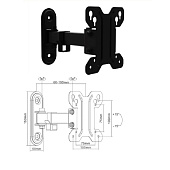  Кронштейн для ТВ MasterKron UDA11-111 