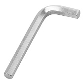 Ключ имбусовый HEX, 12мм, 45x, закаленный, никель// Сибртех Ключ имбусовый HEX, 12мм, 45x, закаленный, никель// Сибртех