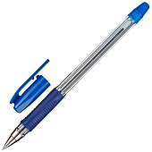 Ручка шариковая Pilot Extrafine, прозрачный корпус, синяя, грип, 0,5 мм, BPS-GP-EF-L Ручка шариковая Pilot Extrafine, прозрачный корпус, синяя, грип, 0,5 мм, BPS-GP-EF-L