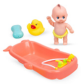  Игровой набор Пупс с ванной и аксессуарами, арт. 669-607B1 