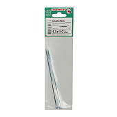 Саморезы универсальные оцинкованные ШУц 6,0х140мм, потайная голова, 2шт Саморезы универсальные оцинкованные ШУц 6,0х140мм, потайная голова, 2шт