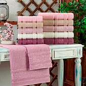 Полотенце 70х140 махровое RING (TR) , кремовый Полотенце 70х140 махровое RING (TR) , кремовый