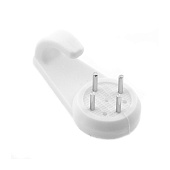 Крюк для картины пласт.большой белый 2 шт Крюк для картины пласт.большой белый 2 шт