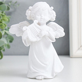 Сувенир Ангел-девочка музицирует, 10х5,5х12 см, полистоун, 9304549 Сувенир Ангел-девочка музицирует, 10х5,5х12 см, полистоун, 9304549