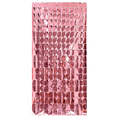 Праздничный занавес 100х200 см, цвет розовое золото, 7016033 Праздничный занавес 100х200 см, цвет розовое золото, 7016033