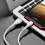 Кабель USB - microUSB 1м 2.4А HOCO X37 Белый Кабель USB - microUSB 1м 2.4А HOCO X37 Белый