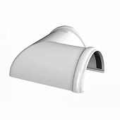 Угол желоба 90° ПВХ D125/82 белый /Технониколь Угол желоба 90° ПВХ D125/82 белый /Технониколь