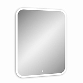Зеркало с LED подсветкой Glamour Led 600х800 с бесконтактным сенсором Континент