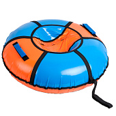  Тюбинг-ватрушка Winter Star, диаметр чехла 100 см, цвет МИКС 
