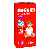 Подгузники-трусики Huggies DRY EXPERT MEGA 4 54шт Подгузники-трусики Huggies DRY EXPERT MEGA 4 54шт