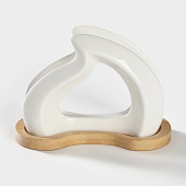 Салфетница BellaTenero, 14х7х10 см, керамика, белая 9916084 Салфетница BellaTenero, 14х7х10 см, керамика, белая 9916084