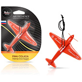  Ароматизатор подвесной AIRLINE Самолет Пина колада AFSA010 