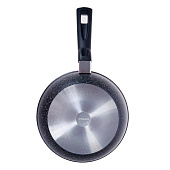 Сковорода Каменная Black 22см, литая, черная SA-F03-22
