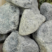  Камень для печи Габбро-Диабаз, обвалованный, в кор. 20кг 