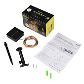  Садовая гирлянда-нить 200LED желтый теплый SLR-G03-200Y /ФАZA 