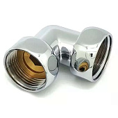  Соединение угловое для полотенцесушителя 1"гх1/2"г К9-LFF042 (2 шт.) 