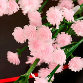 Цветы искусственные "Ветка гипсофилы" 1х53 см, розовый 4301311 Цветы искусственные "Ветка гипсофилы" 1х53 см, розовый 4301311