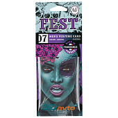 Ароматизатор подвесной картон AURA FRESH FEST №7  AZZARO-WANTED