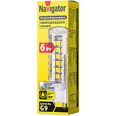 Лампа LED 6Вт G9 4000К /Navigator 71269