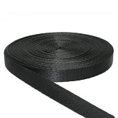 Ремень полипр. 30мм (черный 5 м) Ремень полипр. 30мм (черный 5 м)