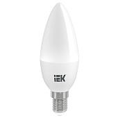 Лампа LED 7Вт Е14, свеча, 4000К нейтр. бел. IEK