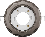 Светильник точечный встраиваемый GX53 NGX-R9 круг чернен хром 93062 (d116х38/монтажн d90) /Navigator Светильник точечный встраиваемый GX53 NGX-R9 круг чернен хром 93062 (d116х38/монтажн d90) /Navigator