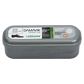 Щетка и губка для обуви DAMAVIK SILICONE (в футляре) бесцветная Арт. 9110 Щетка и губка для обуви DAMAVIK SILICONE (в футляре) бесцветная Арт. 9110