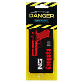  NEW GALAXY Ароматизатор бумажный Danger/Gangsta, 8гр., новая машина 