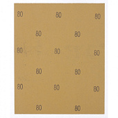  Шлифлист на бумажной основе P80, 230х280мм, 10шт, водостойкий, Matrix 