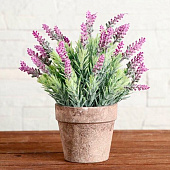 Искусственный цветок в горшке Сантолина, 10?22 см, МИКС Искусственный цветок в горшке Сантолина, 10?22 см, МИКС