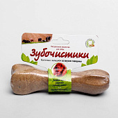 Лакомство для средних пород собак Деревенские Зубочистки говядина 95г Лакомство для средних пород собак Деревенские Зубочистки говядина 95г