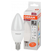 Лампа LED 7Вт Е14, свеча, 6500К холодный OSRAM