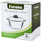  Кастрюля Мечта Гранит Blaсk 3,0 л 43802 