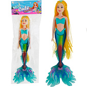 Кукла Русалочка со световыми эффектами, 40,5х13,5х3,5 см, 3 вида, 2927933 Кукла Русалочка со световыми эффектами, 40,5х13,5х3,5 см, 3 вида, 2927933