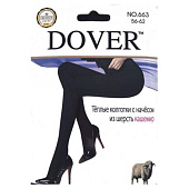 Колготки женские с начесом DOVER 663 (р.56-62) Колготки женские с начесом DOVER 663 (р.56-62)