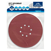  Круг абразивный под липучку 225мм Р40 5шт Vertextools 