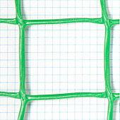 Садовая решетка 50х50мм, (1мх10м) зеленая Садовая решетка 50х50мм, (1мх10м) зеленая