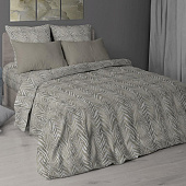  Комплект постельного белья, двуспальный с европростыней, лен, 7164 