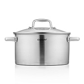 Кастрюля с крышкой Esprado 5,6 л нержавеющая сталь Llamero LMRL24SE101 Кастрюля с крышкой Esprado 5,6 л нержавеющая сталь Llamero LMRL24SE101