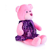 Мягкая игрушка Ronny&Molly, мишка Молли в платье с пайетками, 21 см Мягкая игрушка Ronny&Molly, мишка Молли в платье с пайетками, 21 см