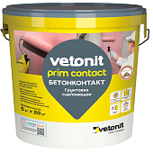 Бетонконтакт Vetonit prim contact сцепляющая грунтовка 5 кг Бетонконтакт Vetonit prim contact сцепляющая грунтовка 5 кг