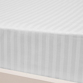  Mariya DeLuxe, простынь, 150х220, хлопок 100%, арт.Б-ПР-150-(140гр) Белый 