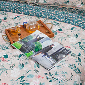 Комплект постельного белья Cleo сатин Notte Bianca с одеялом евро 32/010-NBO Комплект постельного белья Cleo сатин Notte Bianca с одеялом евро 32/010-NBO