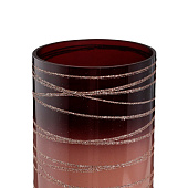  Ваза "Золотые линии на коричневом" d-12 см, 40 см 10911493 