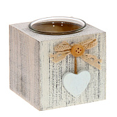 Подсвечник, L8 W8 H8 см, 3в., 754689 Подсвечник, L8 W8 H8 см, 3в., 754689