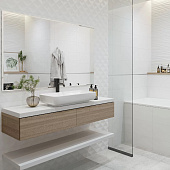 Плитка  60х25 White Planet GT Белый арт.10100001345 /GlobalTile  (1,2м2)